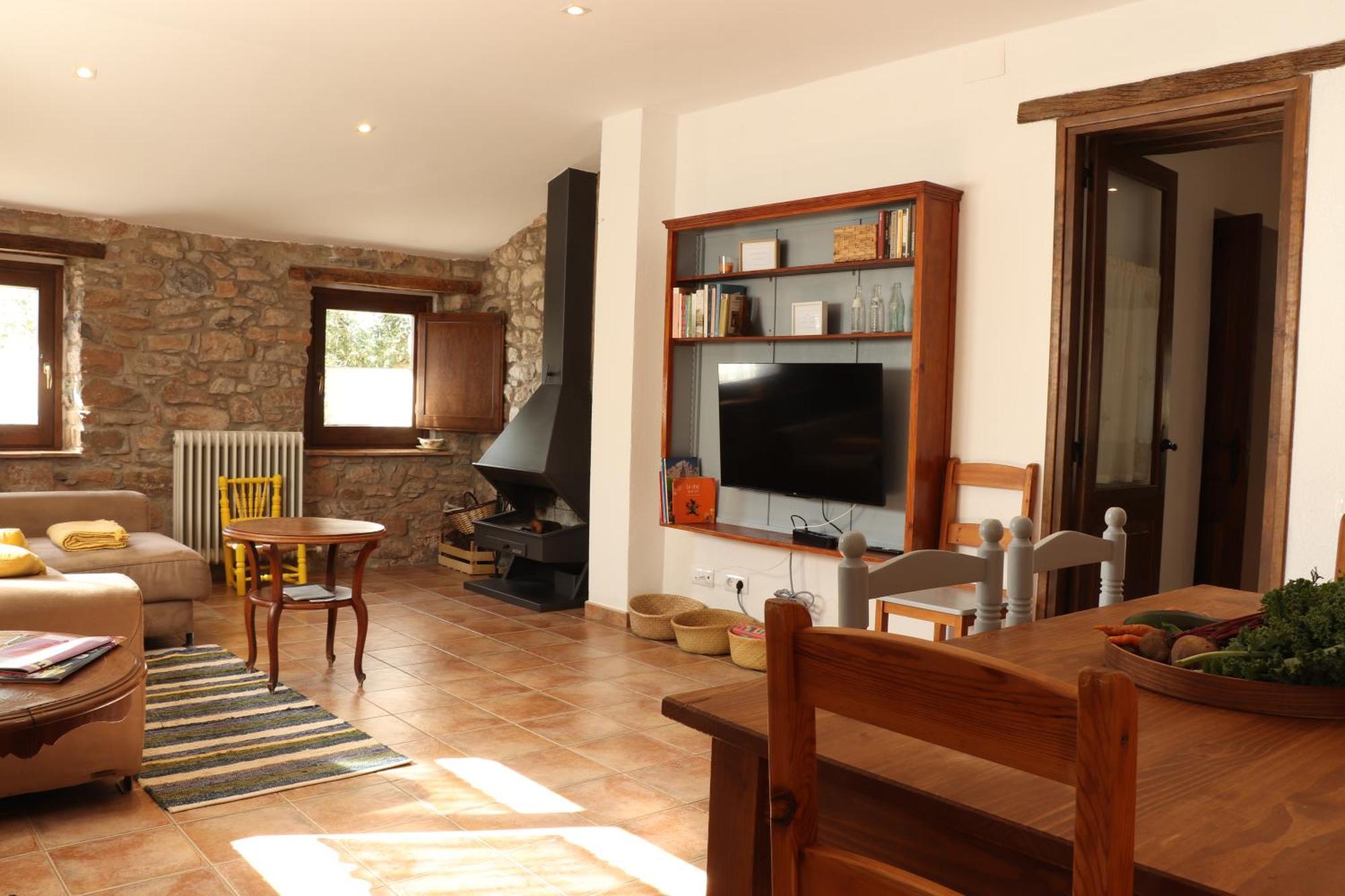 Ferienwohnung Mas Cal Gira Moia Exterior foto